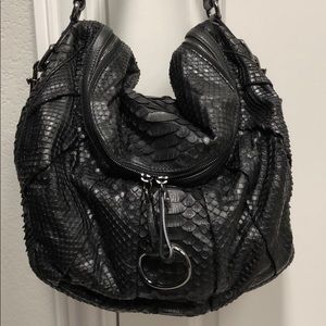 Authentic Gucci python Icon Bit Hobo style